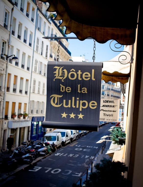 Hotel De La Tulipe Париж Экстерьер фото